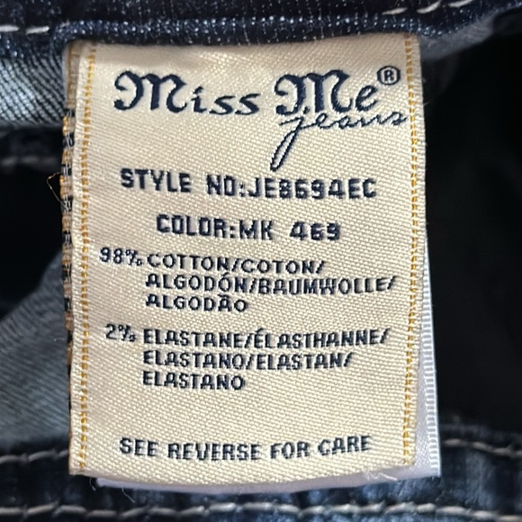 Miss Me Mid rise easy crop size 30 - Picture 5 of 7